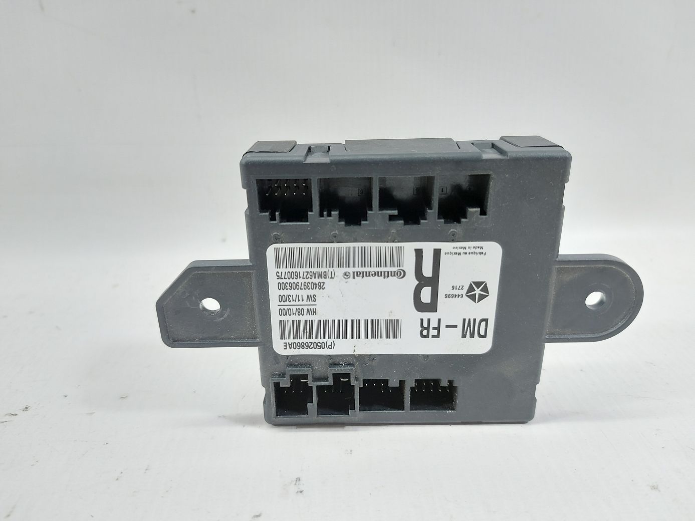 Grand caravan Блок керування дверей передньої правої Dodge Grand Caravan 2017 5026860AE Dodge Grand Caravan 2