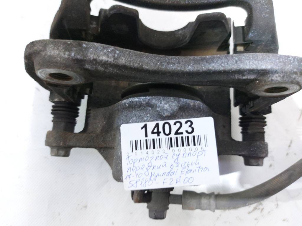 Elantra Гальмівний супорт передній лівий Hyundai Elantra 2017-2020 58180F2A00 Hyundai Elantra 4 Elantra Гальмівний супорт передній лівий Hyundai Elantra 2017-2020 58180F2A00 Hyundai Elantra 4