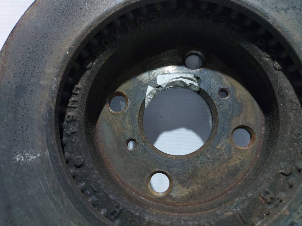 Prius c Диск гальмівний передній лівий/правий Toyota Prius C 2007-2019 4351252120 Toyota Prius C 11