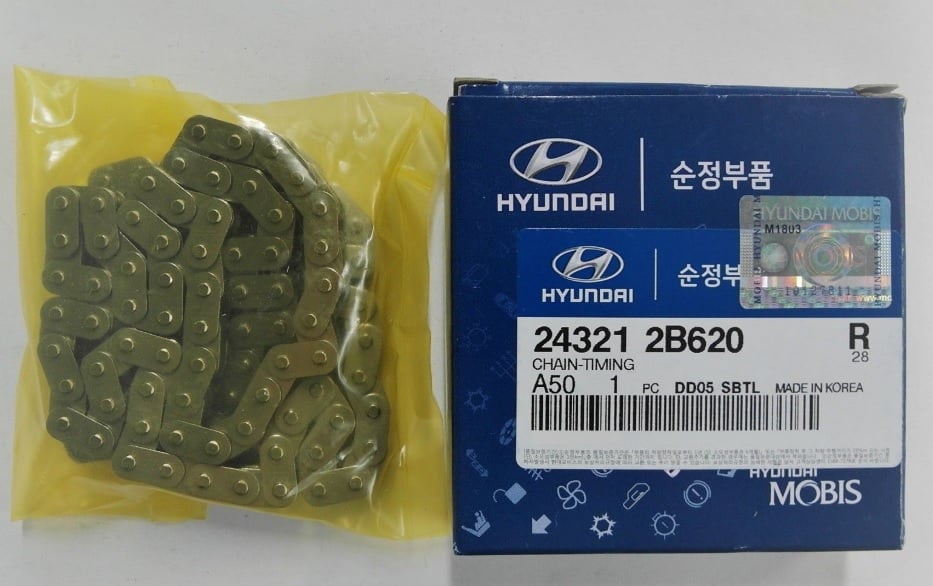 Цепи грм. Цепь ГРМ HYUNDAI 243212B620
