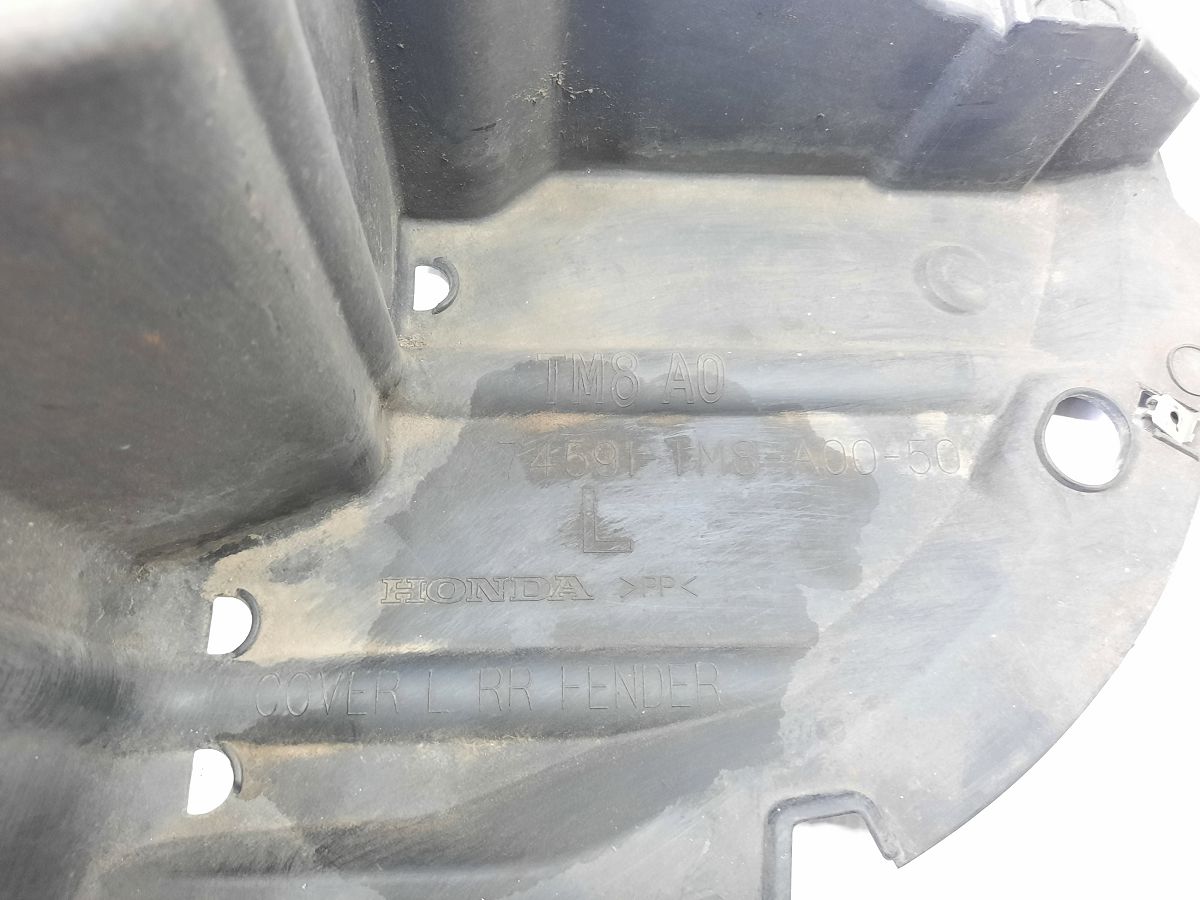 Insight Підкрилок задній лівий Honda Insight 2010-2011 74591TM8A01 Honda Insight 3 Insight Підкрилок задній лівий Honda Insight 2010-2011 74591TM8A01 Honda Insight 3