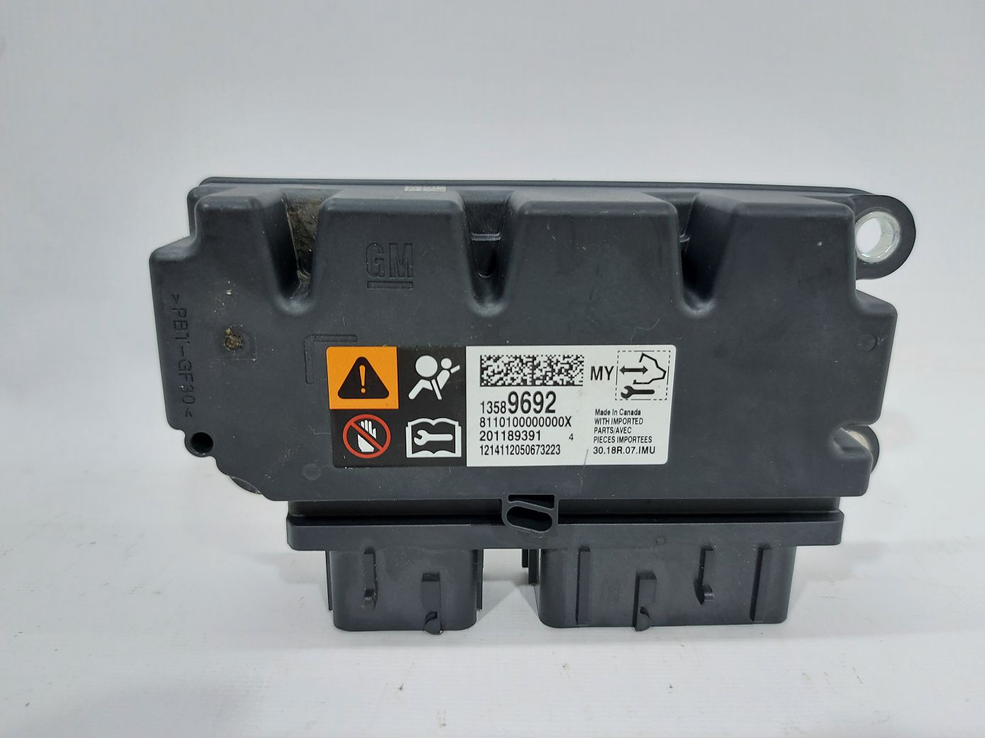 Volt Air Bag блок Chevrolet Volt 2014-2018 13512296 Chevrolet Volt 2