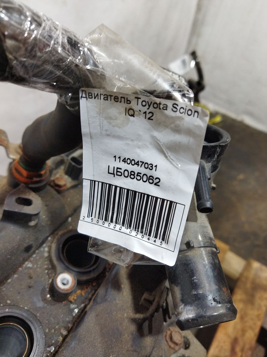 Scion iq Двигун (голий) Toyota Scion IQ 2012 1140047031 Toyota Scion IQ 10