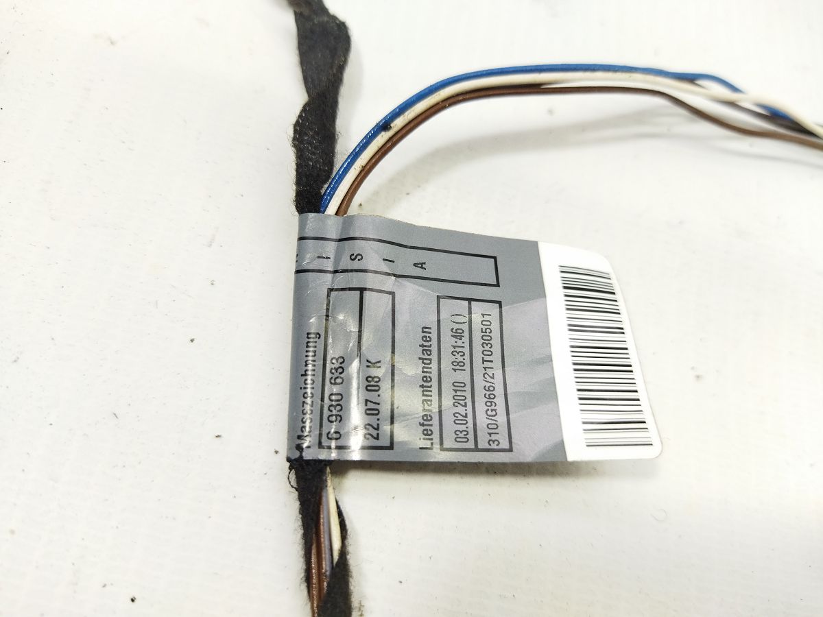 328i xdrive Проводка дверей задньої правої BMW 328i xDrive 2009-2011 693824906 BMW 328i xDrive 4