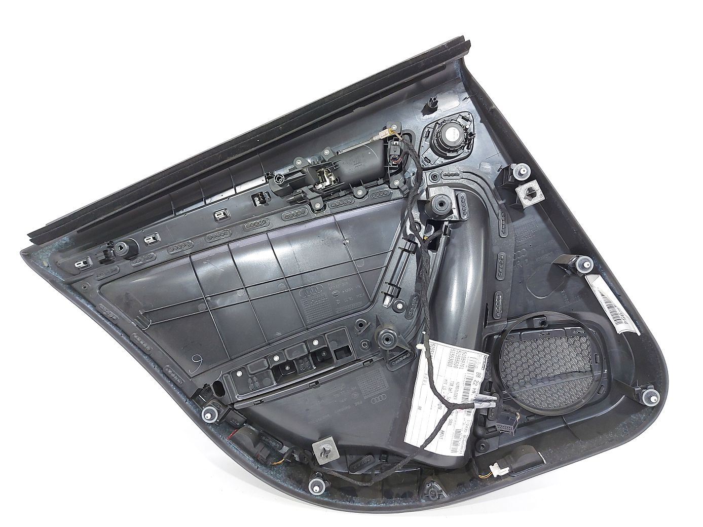 A4 Карта двери задней правой (черная, кожа, алюм) Audi A4 2009-2012 8K0867304EYFX Audi A4 5