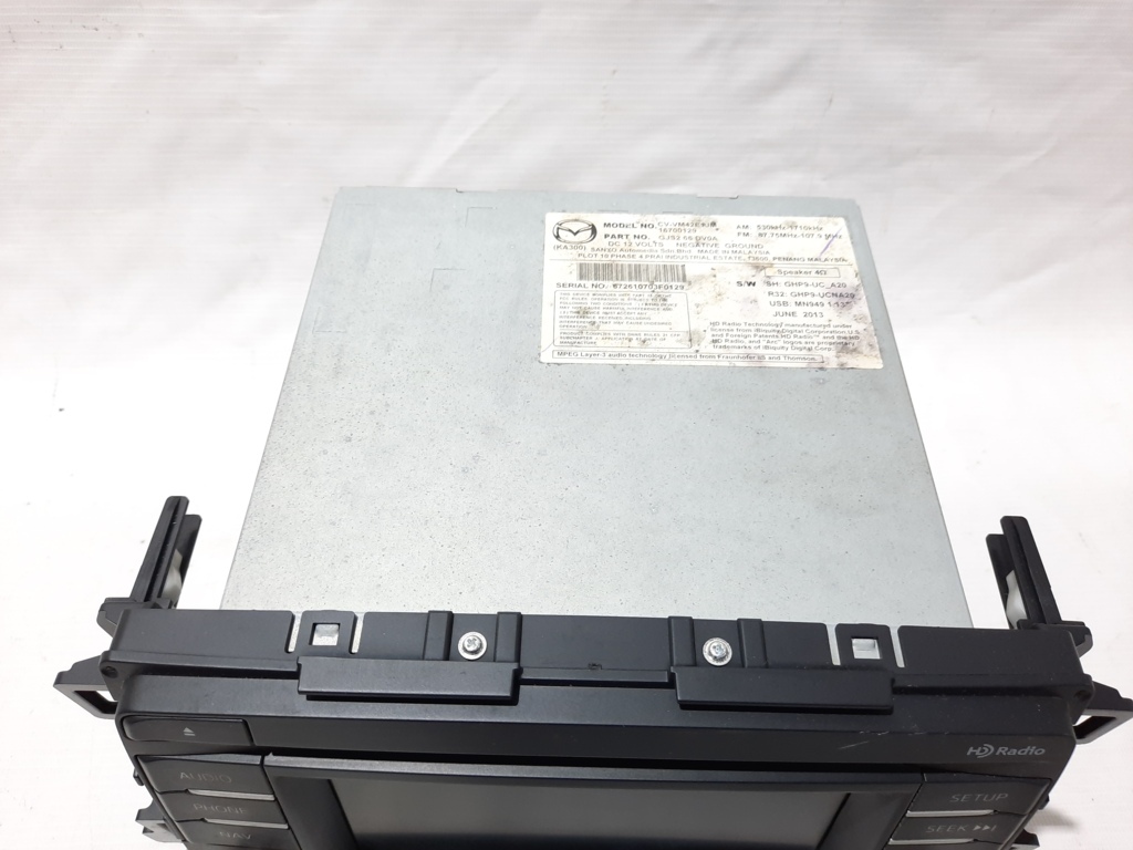 6 Блок дисплея Mazda 6 2014-2016 GJS266DV0C Mazda 6 12