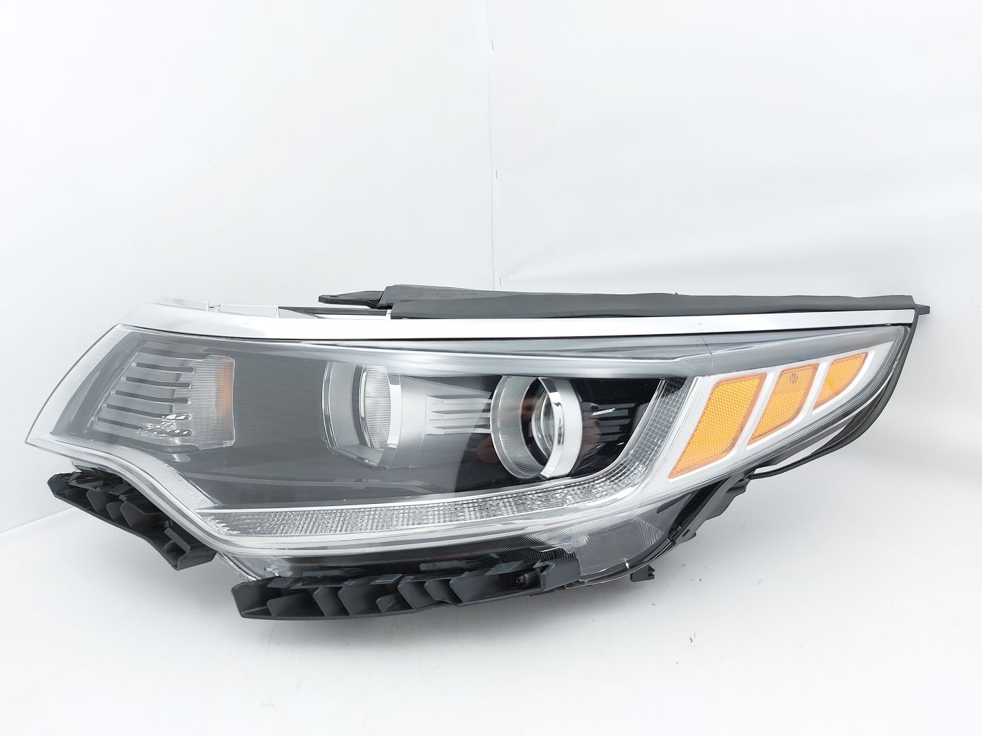 Противотуманные фары и дхо. Фара передняя левая с LED ДХО Kia Optima 2016-2018 92101D5040 Kia Optima