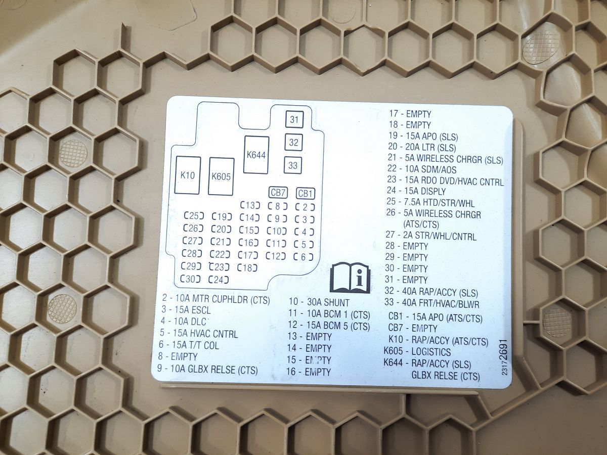 Ats Накладка торпеды боковая левая Cadillac ATS 2013-2015 20999529 Cadillac ATS 3