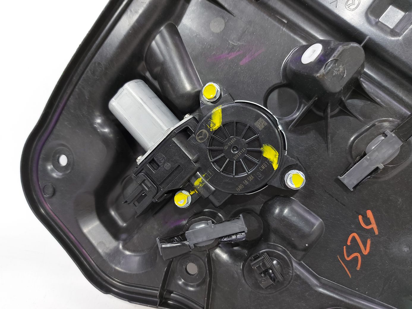 2 Склопідйомник дверей задньої правої Mazda 2 2011-2014 D65172590A Mazda 2 2