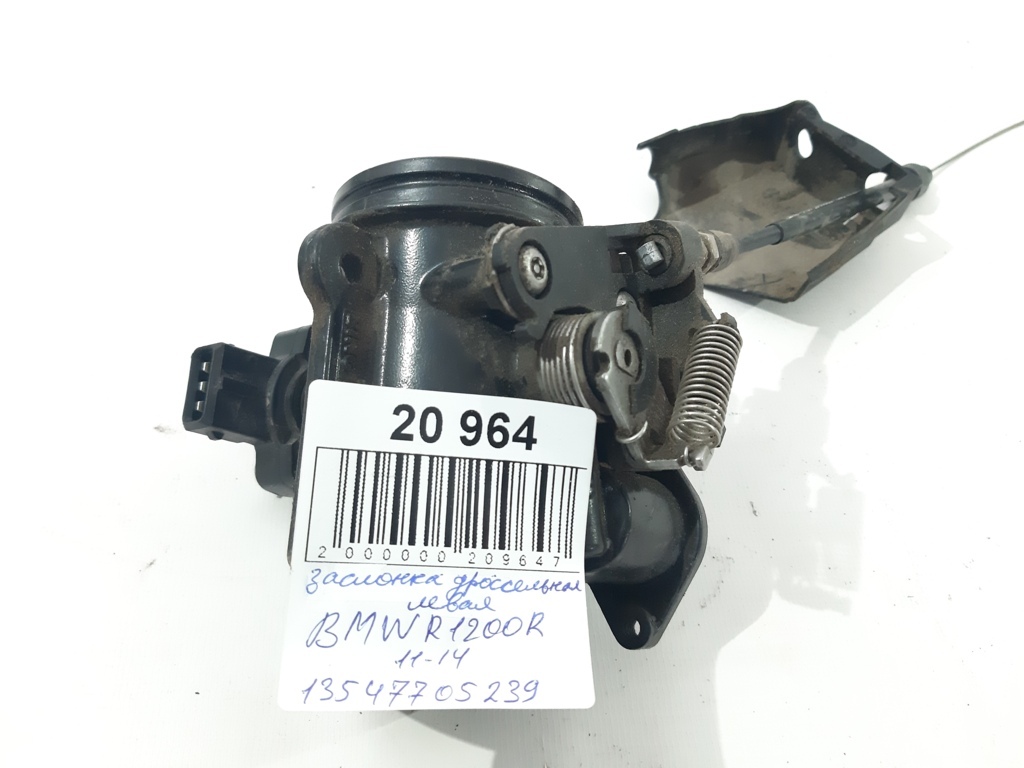 R 1200 r Дросельна заслінка ліва BMW R1200 R 2011-2014 13547705239 BMW R1200 R 5