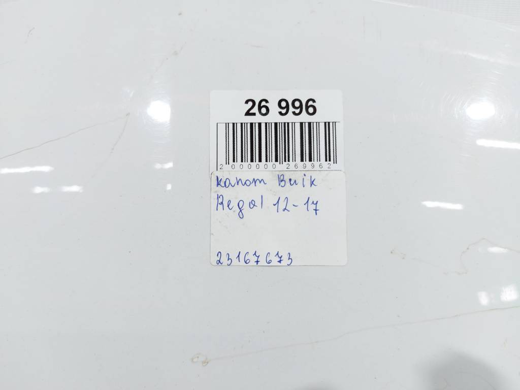 Regal. Капот Buick Regal 2012-2017 23167673 Buick Regal