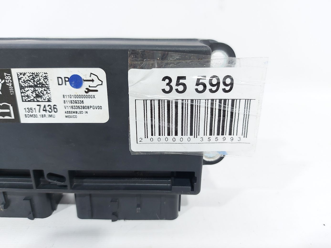 Trax Air Bag блок Chevrolet Trax 2017 13517436 Chevrolet Trax 3 Trax Air Bag блок Chevrolet Trax 2017 13517436 Chevrolet Trax 3