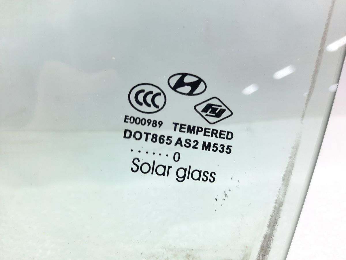 Sonata Скло дверей задньої лівої Hyundai Sonata 2011-2015 834103S010 Hyundai Sonata 2
