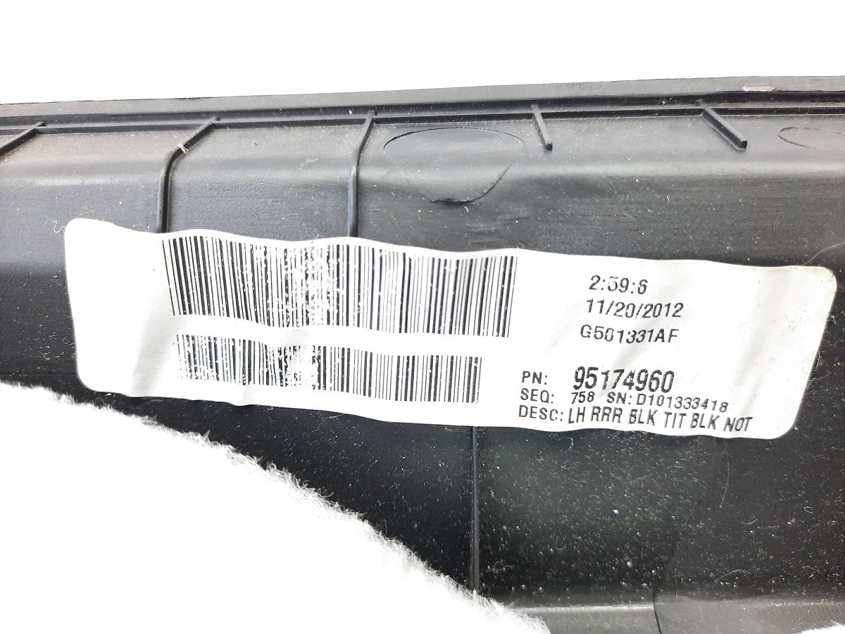 Cruze Карта дверей задньої лівої Chevrolet Cruze 2011-2016 42363687 Chevrolet Cruze 16