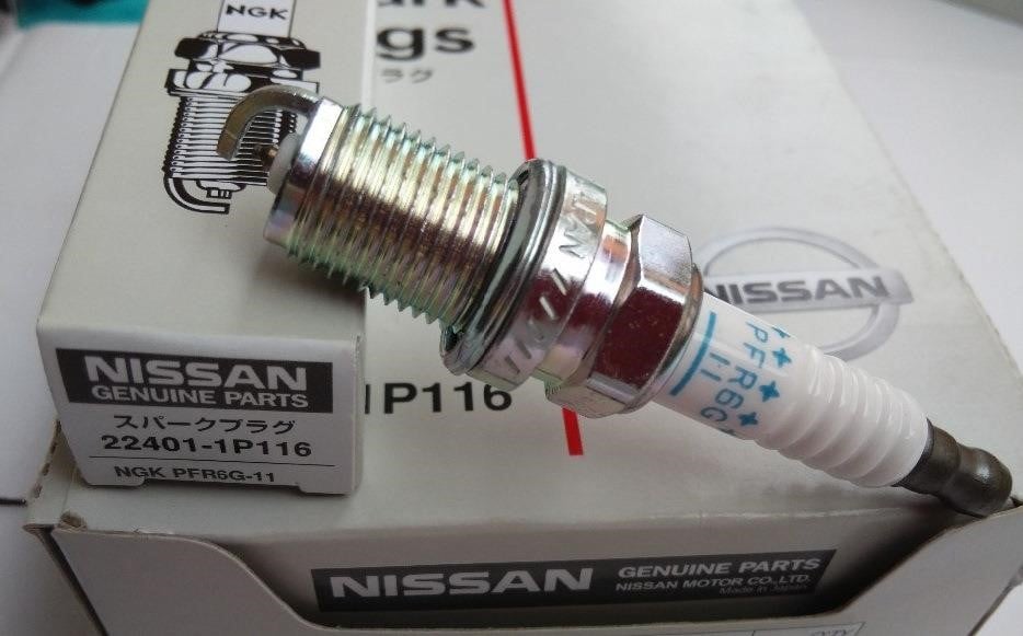 Никилевые. Свічка запалювання NISSAN 224011P116
