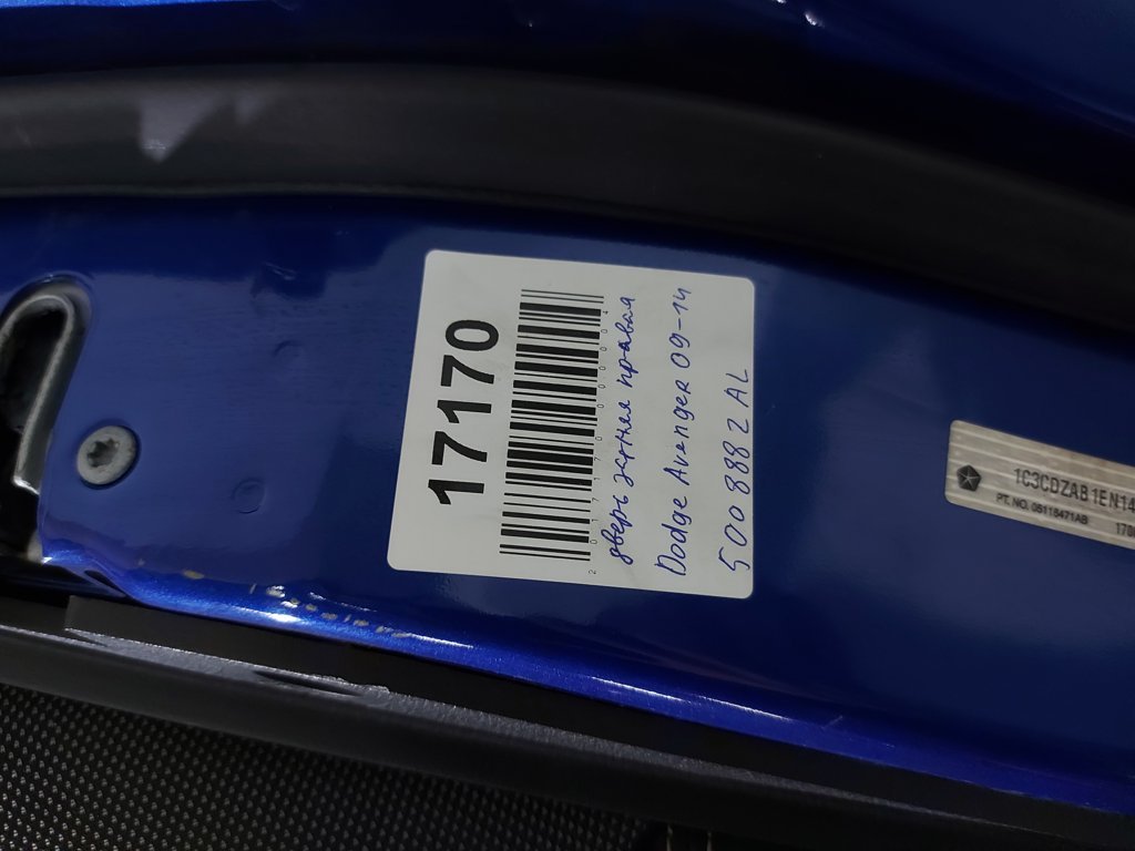 Avenger Дверь задняя правая в сборе Dodge Avenger 2009-2014 5008882AL Dodge Avenger 23