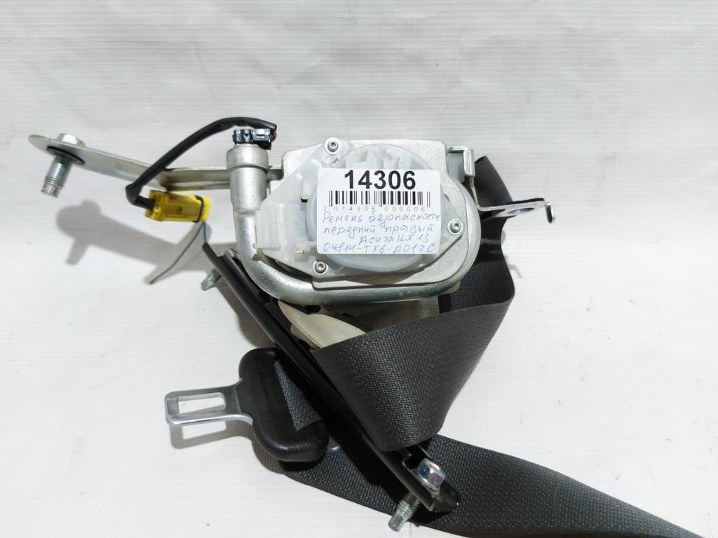 Ilx Ремінь безпеки передній правий Acura ILX 2013 04814TX6A01ZC Acura ILX 3