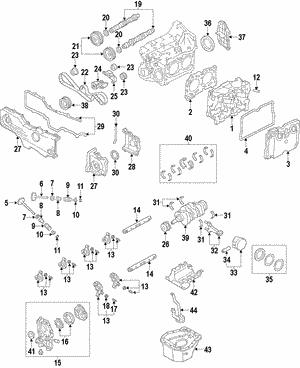 Ролики обводные. Ролик ремня ГРМ SUBARU 13085AA101