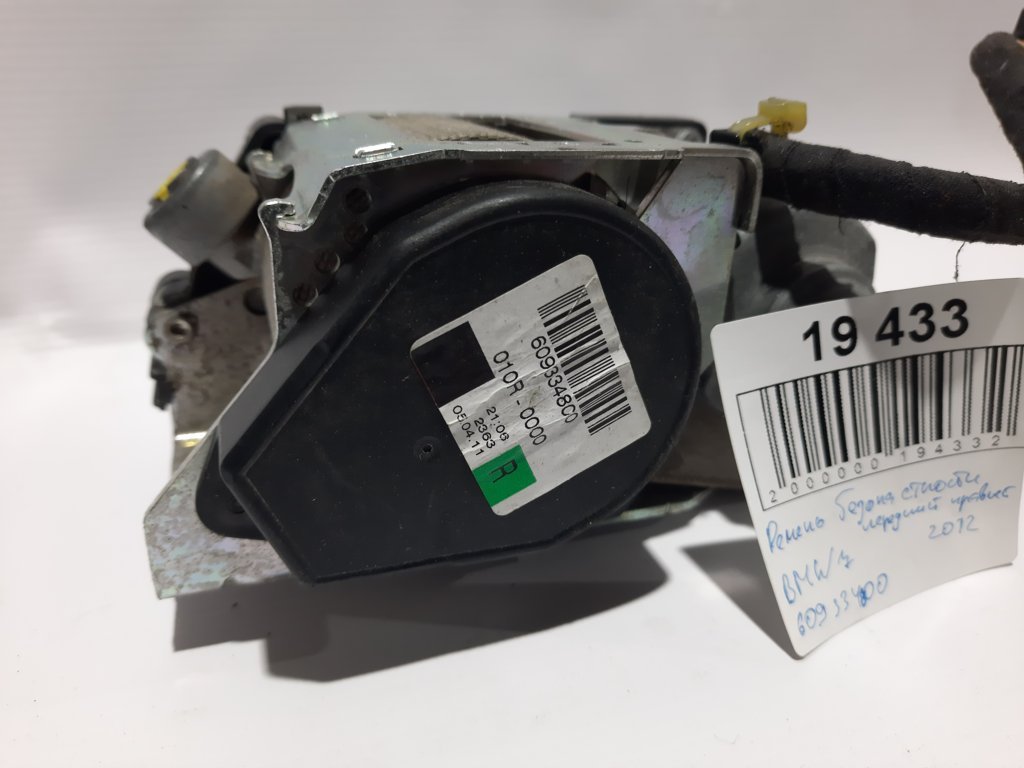 7 series Ремінь безпеки передній правий BMW 7 2012 609334800 BMW 7 2