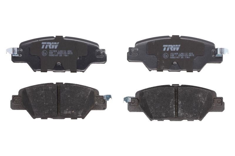 Дисковые Гальмівні колодки дискові TRW COTEC, комплект TRW GDB2163 1