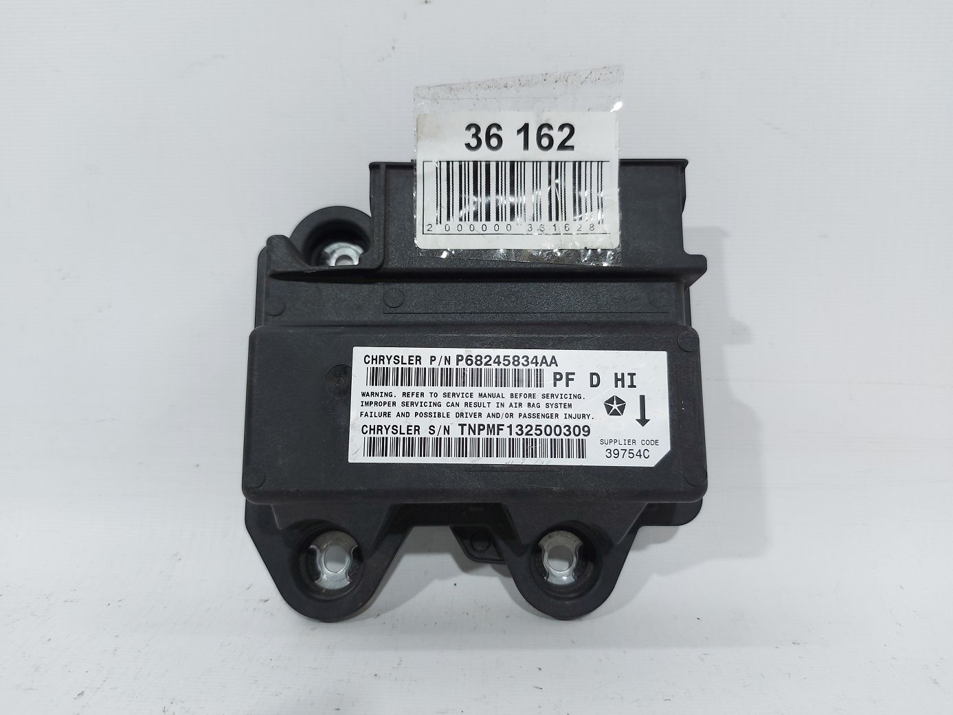 Dart. Блок управління Air Bag (не робочий) Dodge Dart 2013-2015 68245834AA Dodge Dart