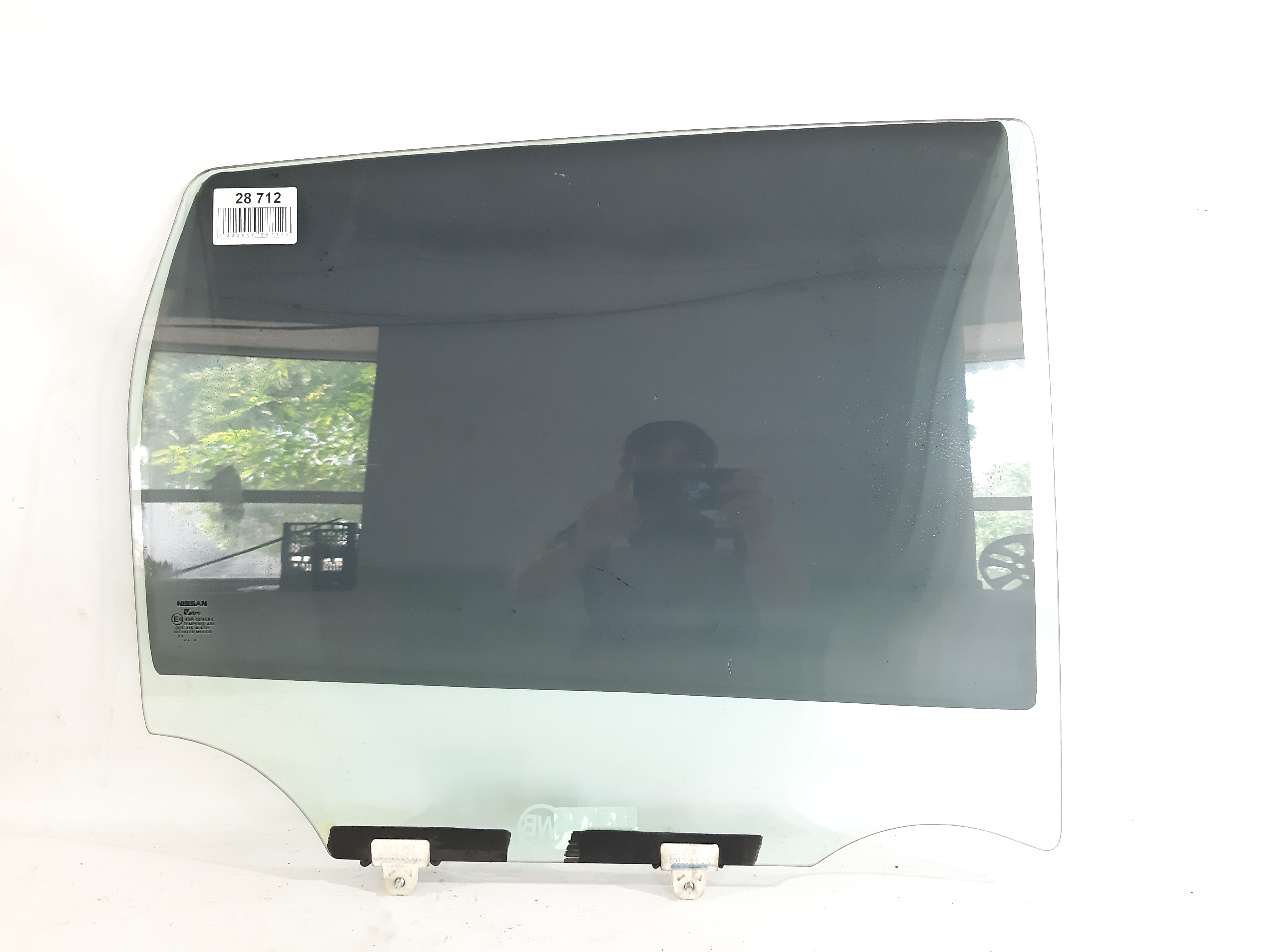 Versa note Скло дверей задньої правої Nissan Versa Note 2014-2019 823003WC0A Nissan Versa Note 1