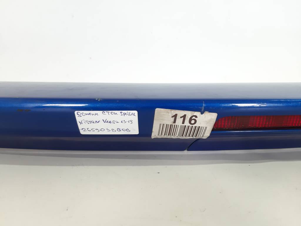 Versa Додатковий стоп spoiler type Nissan Versa 2013-2019 265903BG0B Nissan Versa 4