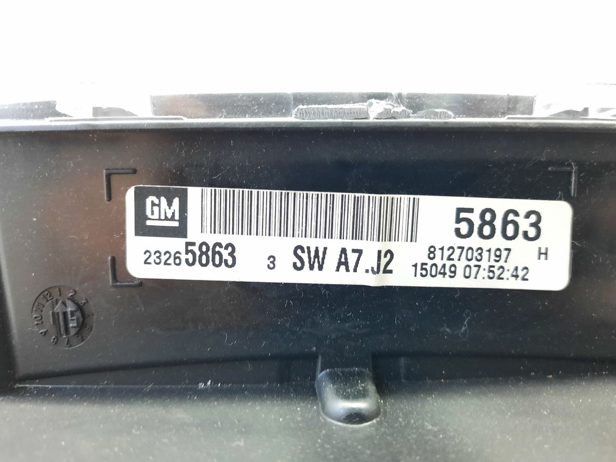 Equinox Панель приладів Chevrolet Equinox 2013-2017 23265863 Chevrolet Equinox 5