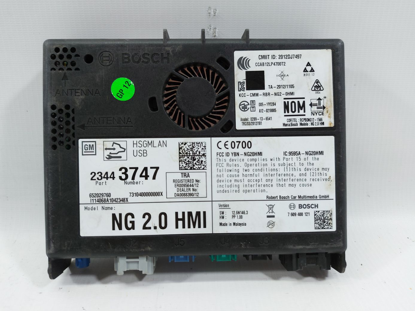 Regal. Блок мультимедії Buick Regal 2014 23266008 Buick Regal