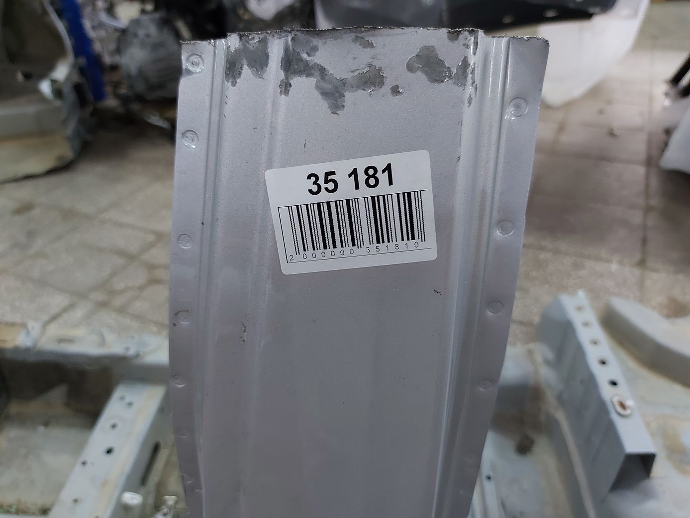 Sentra Стойка центральная с порогом левая (металл) Nissan Sentra 2013-2019 G65719AMMA Nissan Sentra 4