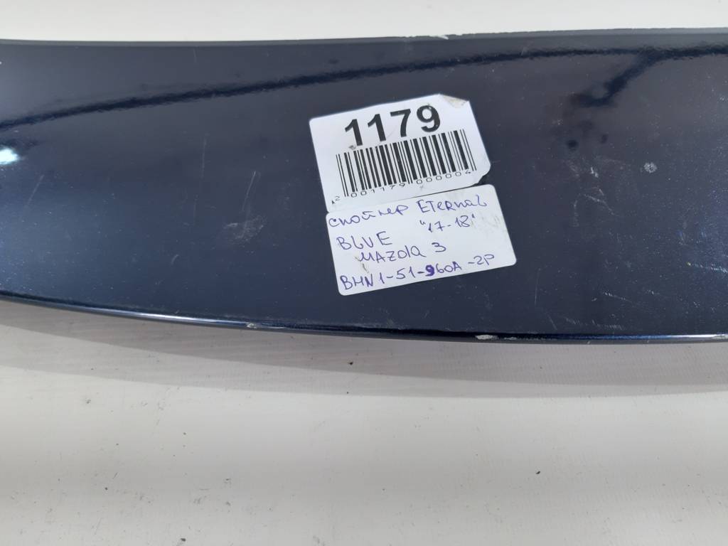 3 Спойлер Eternal blue Mazda 3 2017-2018 BHN151960A2P Mazda 3 5