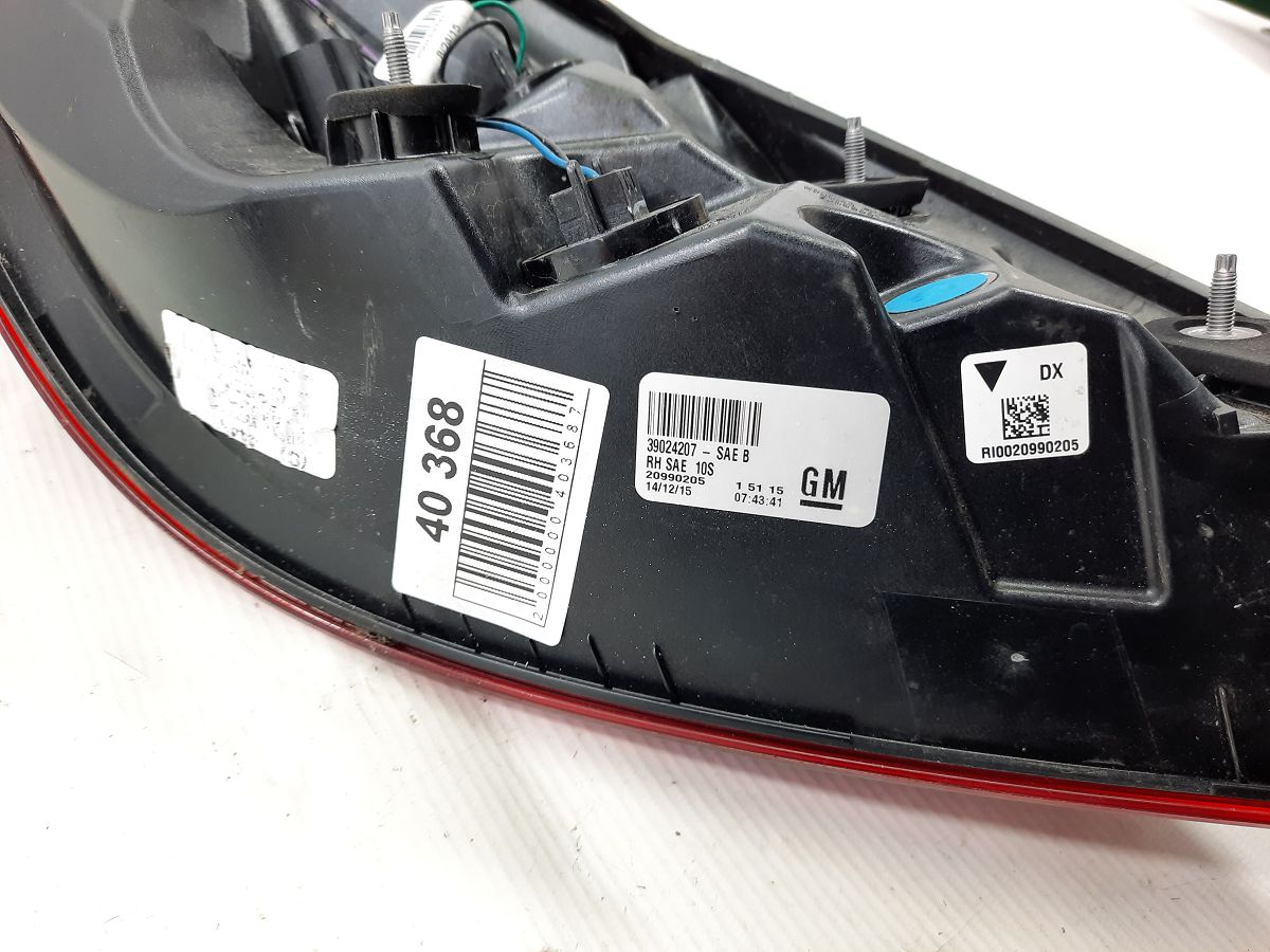 Regal Ліхтар задній правий Buick Regal 2014-2017 39024207 Buick Regal 6