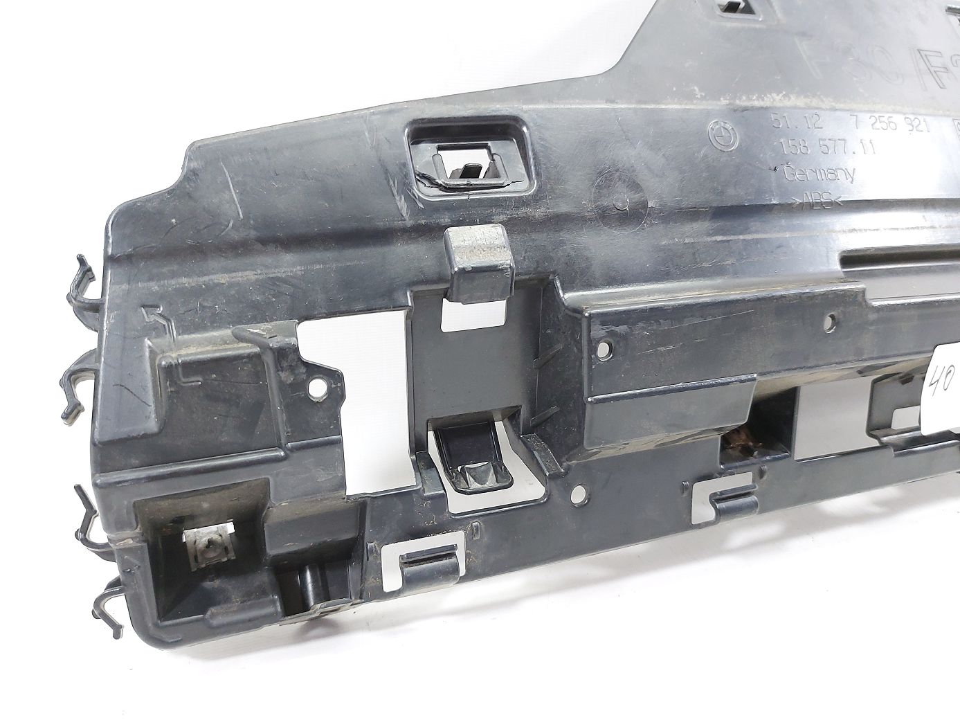 328i xdrive Підсилювач бампера заднього нижній центральний BMW 328i xDrive 2013-2016 51127256921 BMW 328i xDrive 2