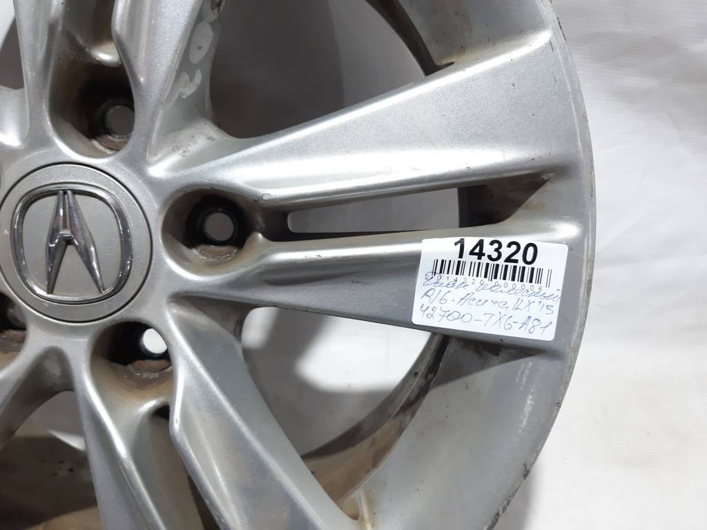 Ilx Колісний диск R16 Acura ILX 2013 42700TX6A81 Acura ILX 6