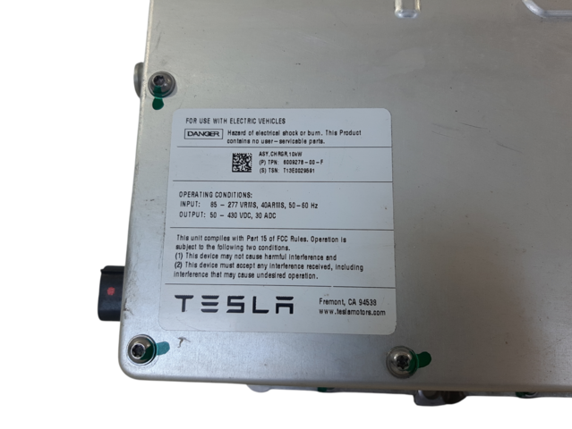 Model s Модуль зарядки Tesla Model S 2012-2016 6009354-00-F Tesla Model S 2