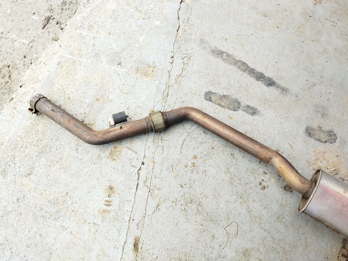 Xf Вихлопна труба (в зборі) Jaguar XF 2013-2015 C2Z18701 Jaguar XF 7