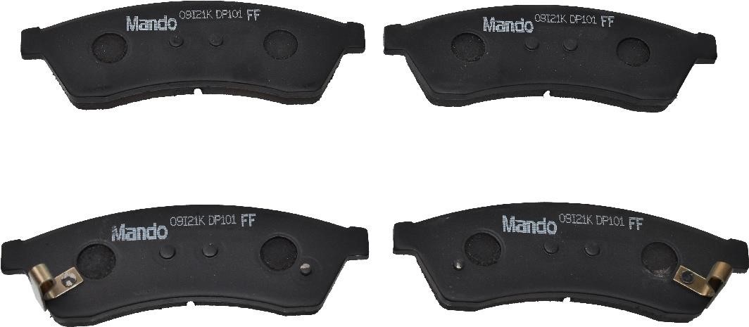 Дисковые. Гальмівні колодки дискові, комплект MANDO MPD26