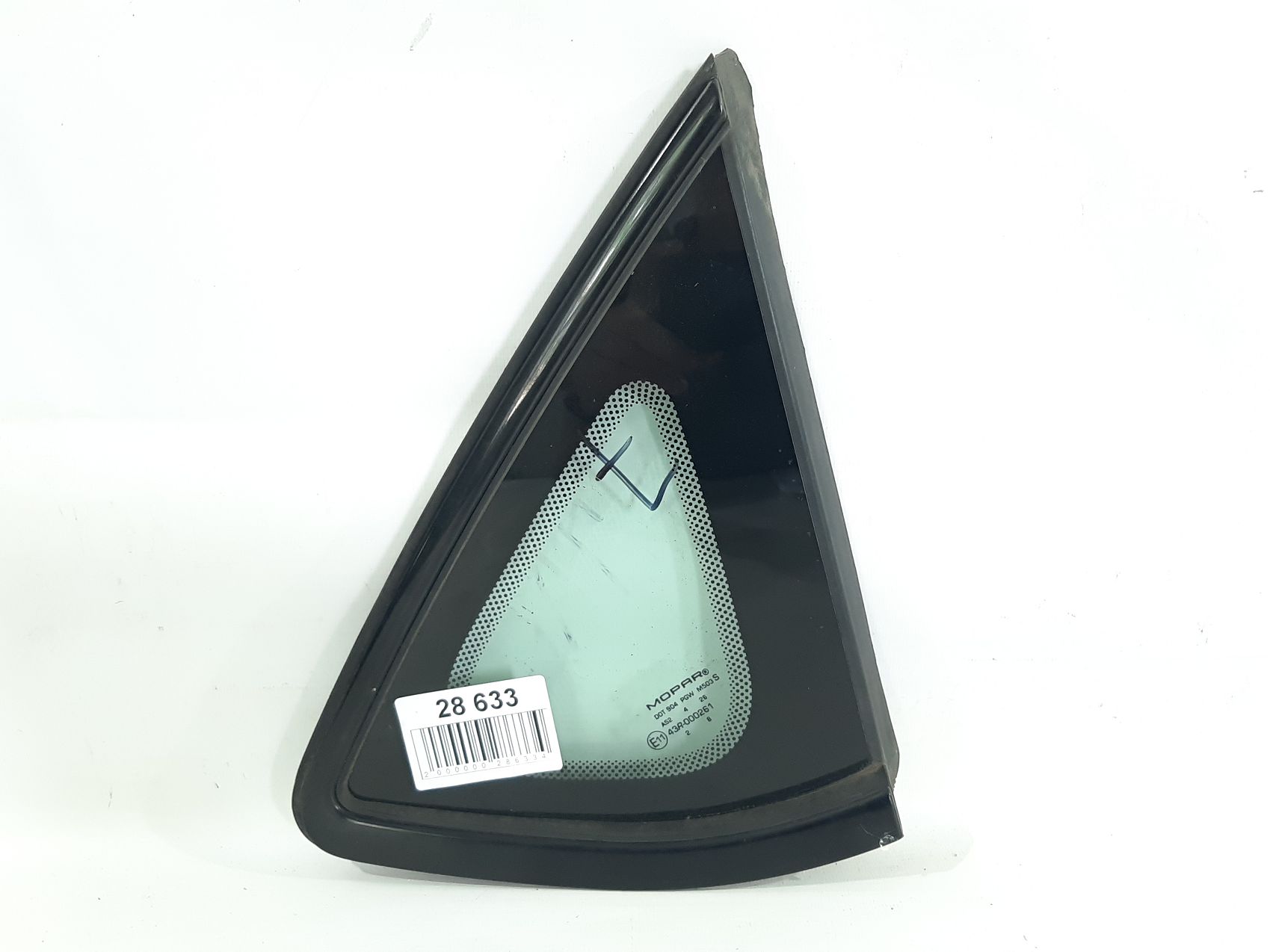 Dart. Скло дверей задньої правої (кватирка) Dodge Dart 2013-2019 68145466AC Dodge Dart Dart. Скло дверей задньої правої (кватирка) Dodge Dart 2013-2019 68145466AC Dodge Dart