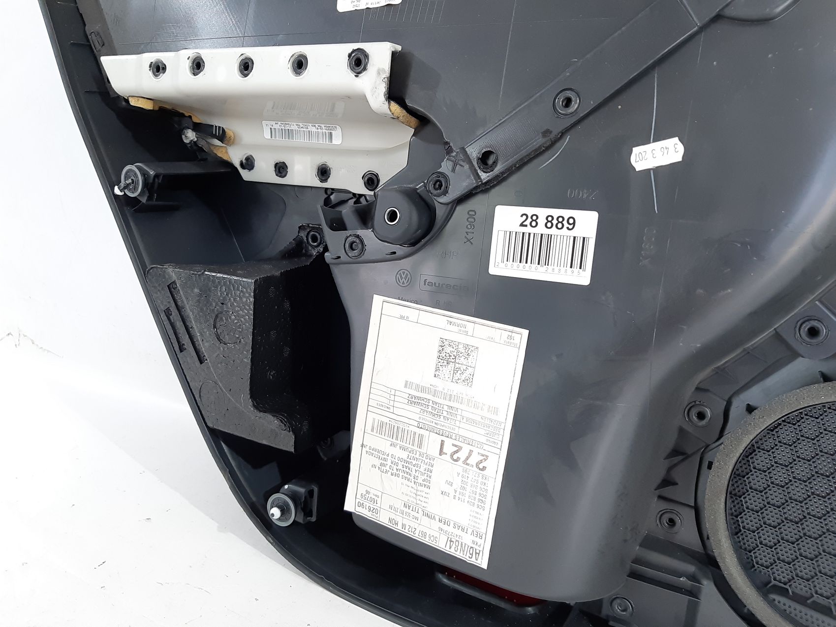 Jetta Карта двери задней правой Volkswagen Jetta 2013-2014 5C6867212QH0N Volkswagen Jetta 8