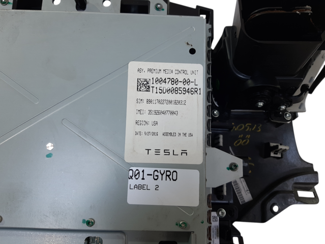 Model s Дисплей (мультимедіа) Tesla Model S 2012-2016 1015898-00-A Tesla Model S 5