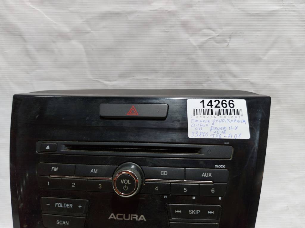 Ilx Панель керування аудіо Acura ILX 2013-2018 39170TX6A01 Acura ILX 6