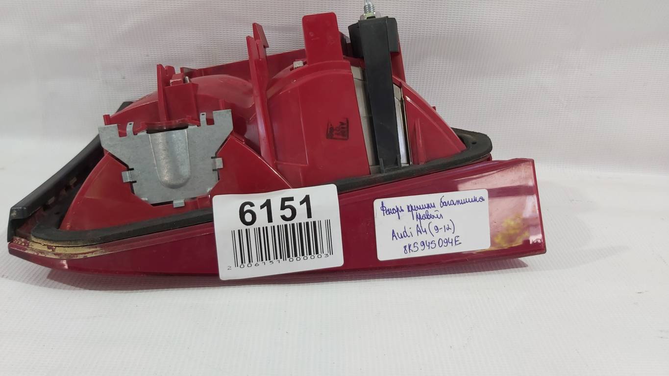 A4 Фонарь крышки багажника правый Audi A4 2009-2012 8K5945094E Audi A4 10