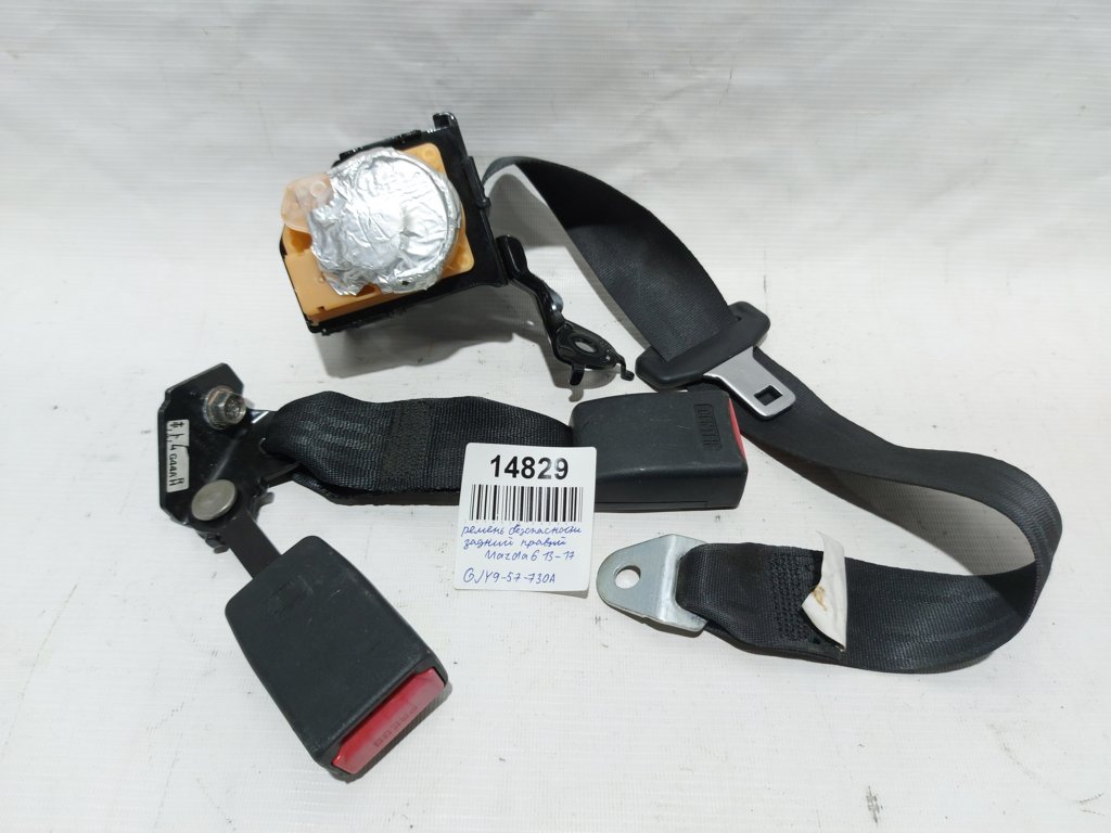 6 Ремінь безпеки задній правий Mazda 6 2013-2017 GJY957730A Mazda 6 6