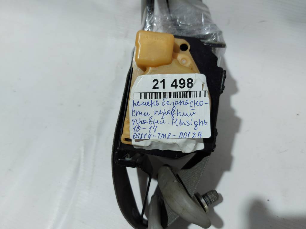 Insight Ремень безопасности передний правый Honda Insight 2010-2014 04814TM8A01ZB Honda Insight 10