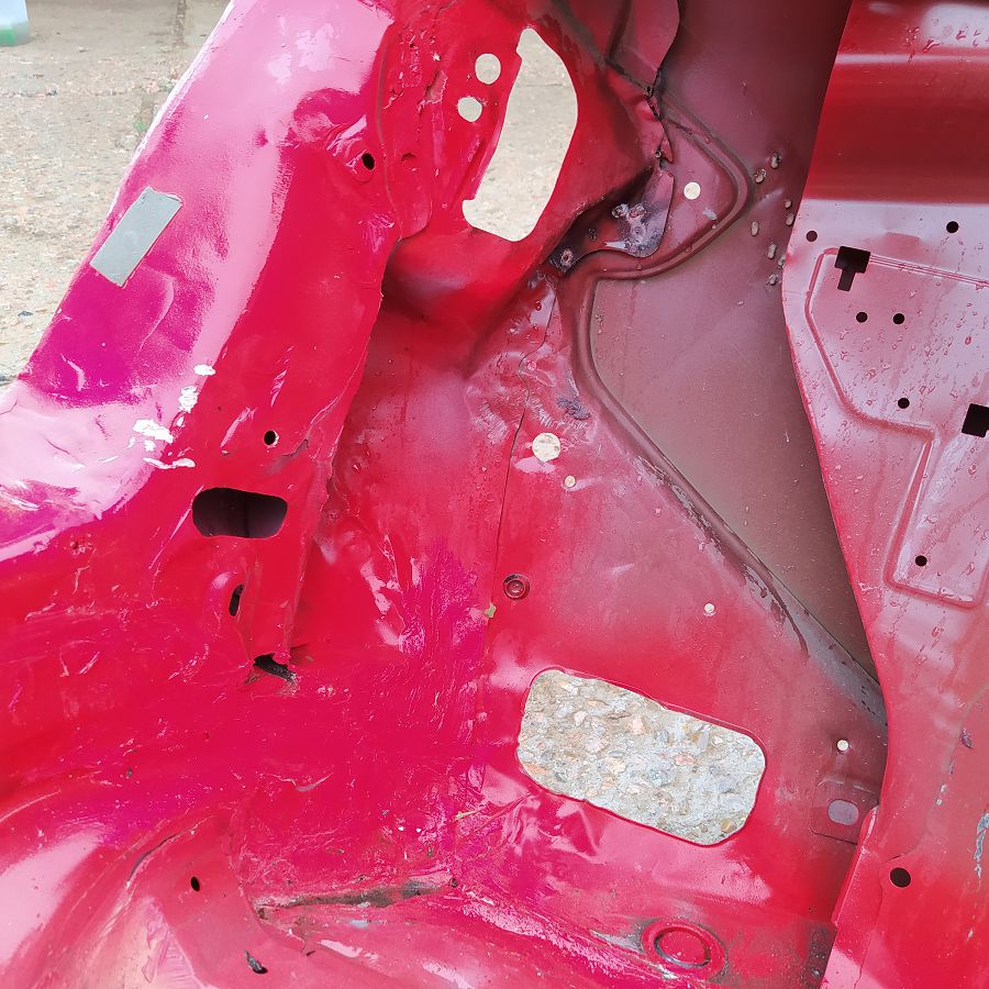 Fiesta Чверть задня ліва Ford Fiesta 2011-2019 AE8Z5427790D Ford Fiesta 9