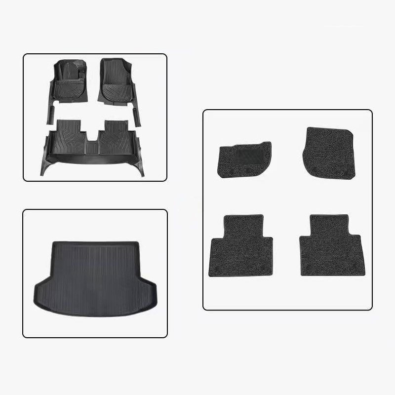 Коврики багажника. Коврики резиновые черные с ковриком для багажника (двойные) Honda Honda MNV