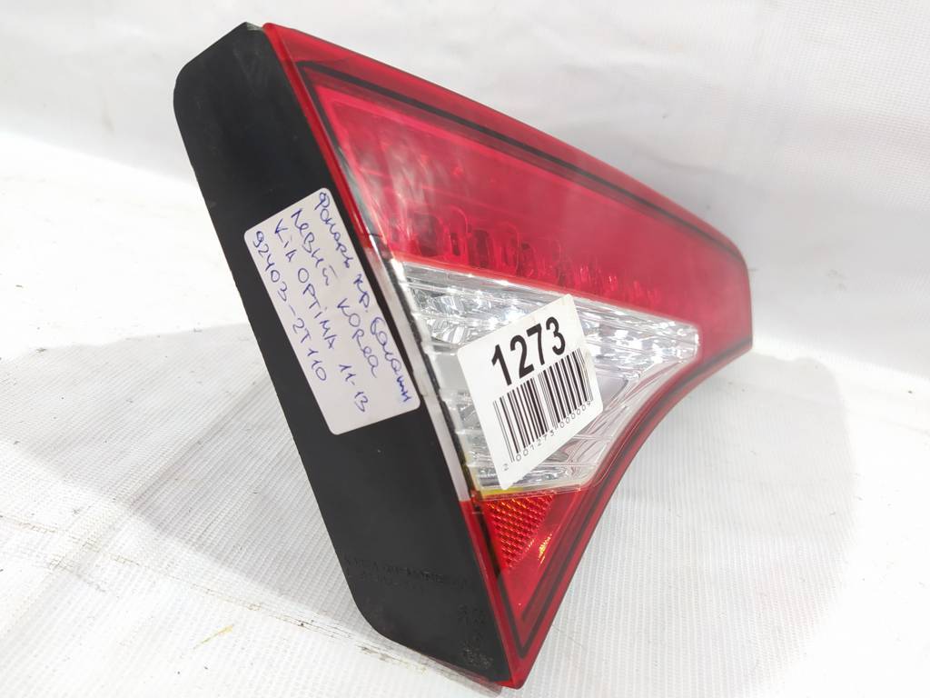 Optima Ліхтар кришки багажника лівий Korea Kia Optima 2011-2013 924032T110 Kia Optima 3 Optima Ліхтар кришки багажника лівий Korea Kia Optima 2011-2013 924032T110 Kia Optima 3