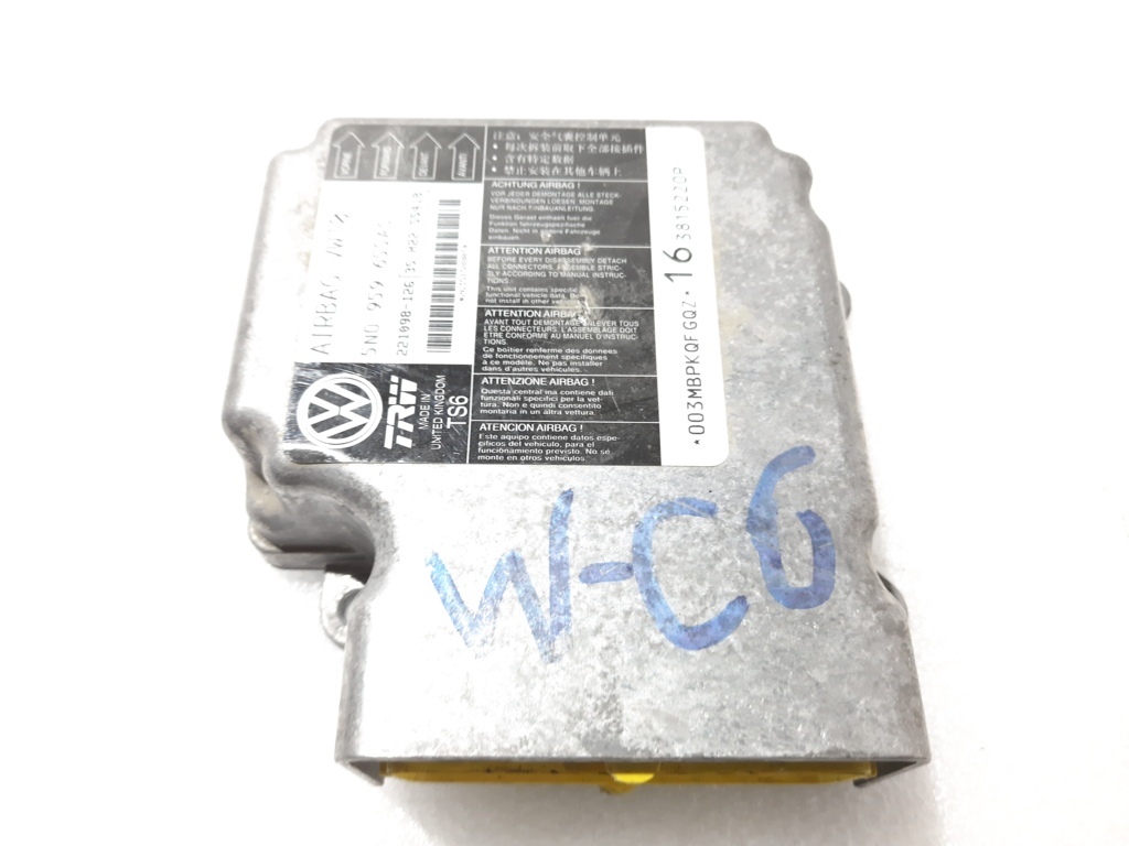 Passat cc. Air Bag блок Volkswagen Passat CC 2011-2016 5N0959655T721 Volkswagen Passat CC