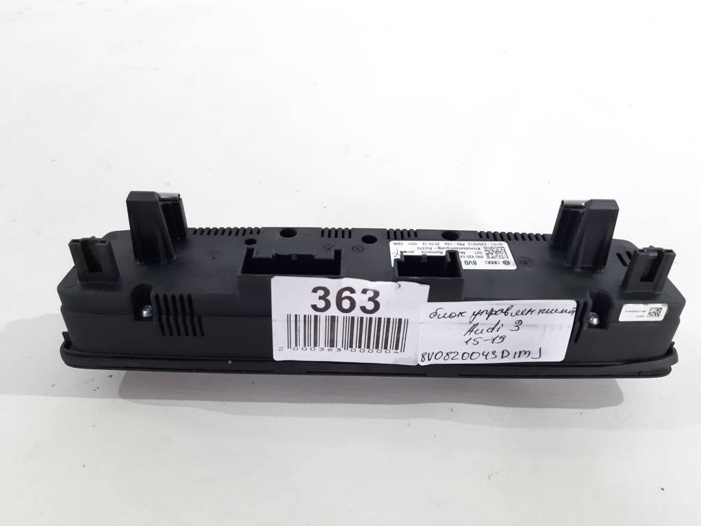 A3 Блок управления климатом Audi A3 2015-2017 8V0820043DIMJ Audi A3 3