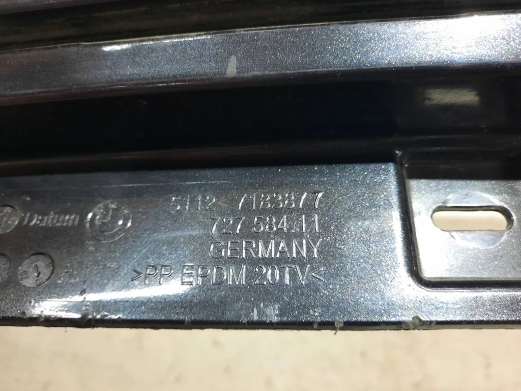 7 series Бампер задний BMW 7 2012 72758411 BMW 7 5